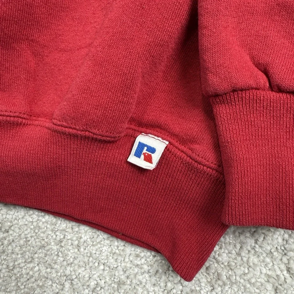 VINTAGE Stanford Cardinal Sweatshirt Mens Med Russell Athletic Crewneck Sewn 90s